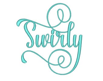 Swirly Fonts | Etsy