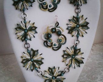 parure in pizzo chiacchierino