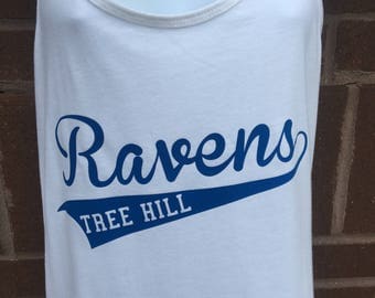 Tree Hill Ravens Racerback Tank Top - One Tree Hill - Tree Hill North Carolina