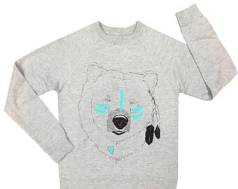 long sleeve bear shirt