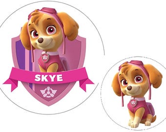 Skye cake topper | Etsy