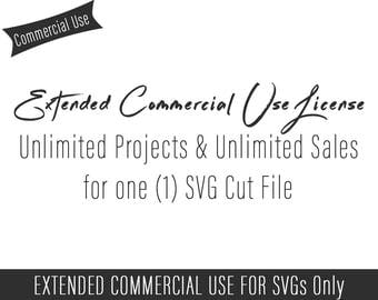 Extended Commercial Use License Add-on for SVG Files