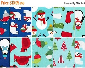 AUG10 Jingle 4 Winter Colorstory Charm Pack by Ann Kelle for Robert Kaufman