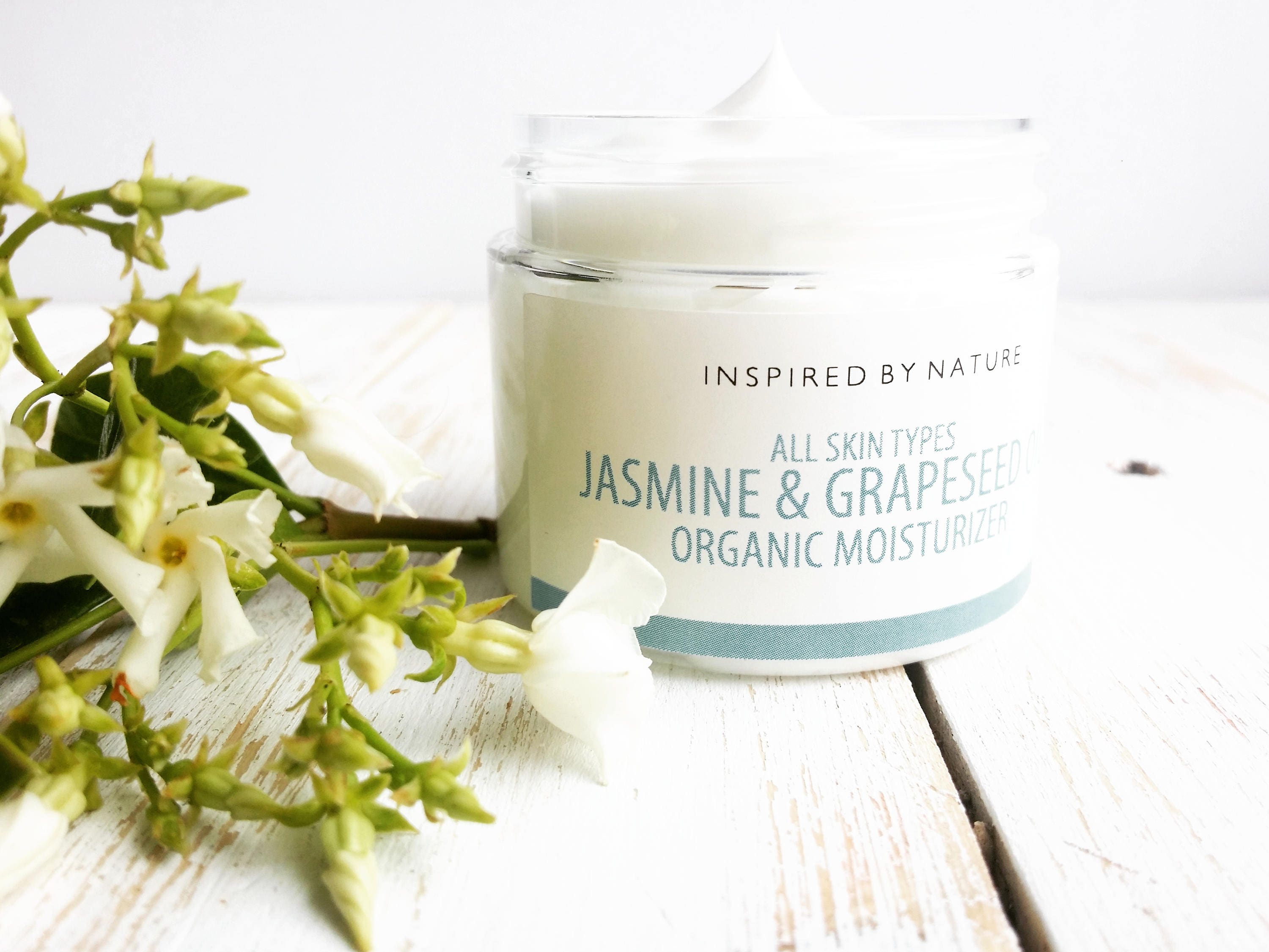 Jasmine Face Cream Organic Moisturizer Organic Skin Care