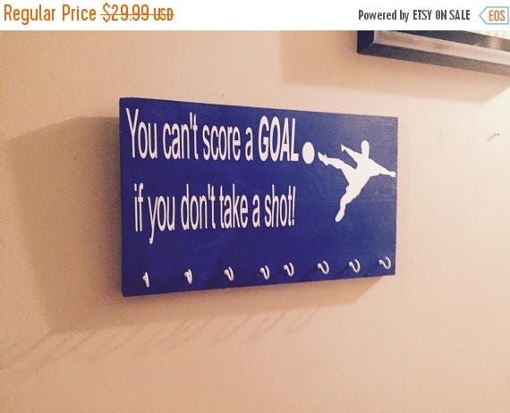 On Sale Soccer Sign Goal Sign You Can't Score A Goal