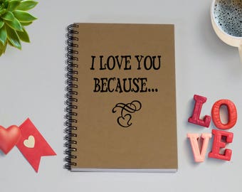 Cute Notebook Love Notes Lovely Little Love Notes Journal