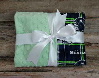 Seattle Seahawks Baby Blanket