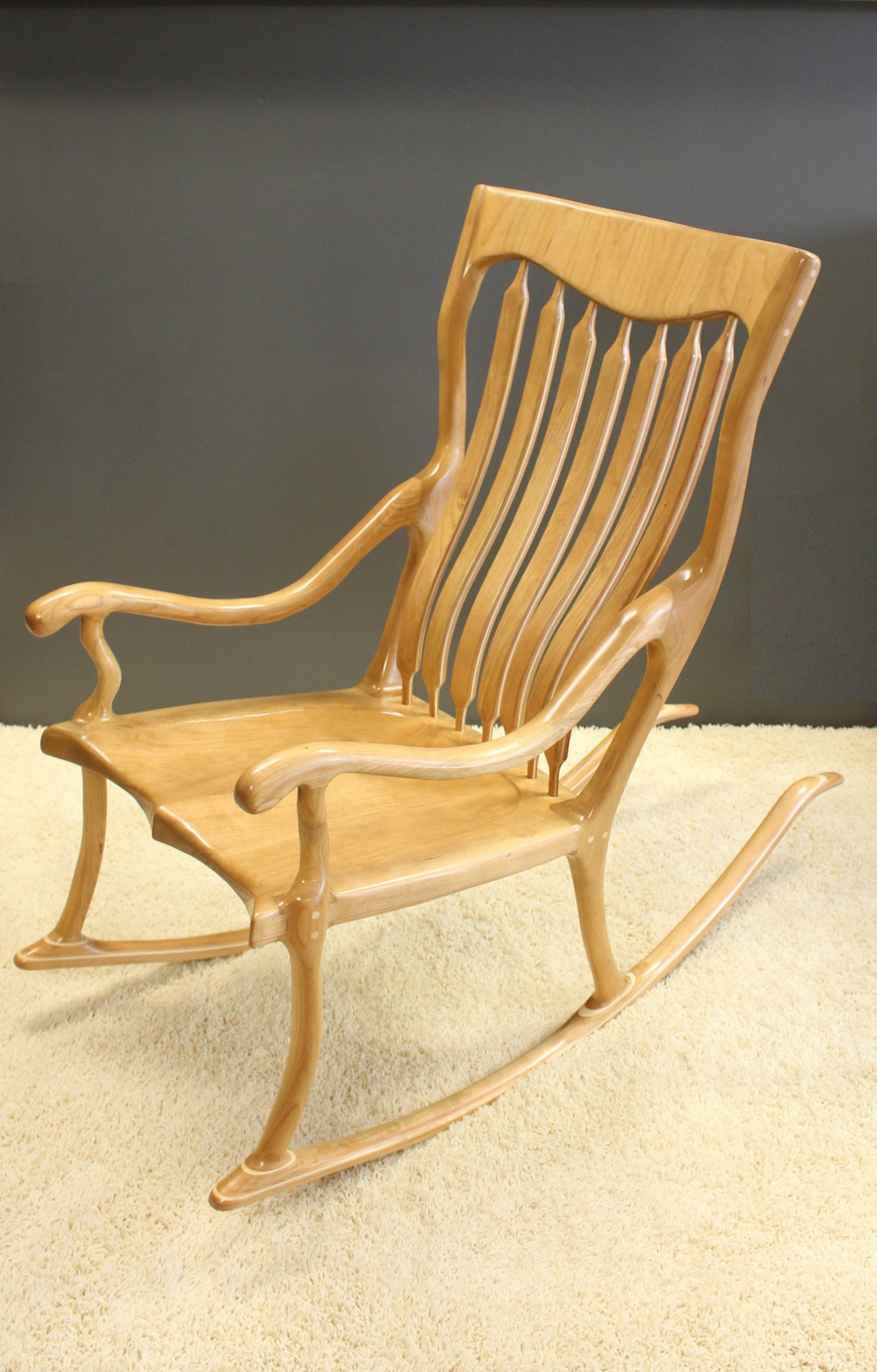 Handcarved Rocking Chair