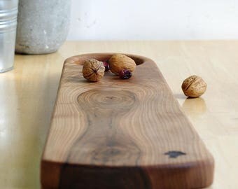 Minimalist Design - Modern Cutting Board - Michael Vermeij - Tapas Plank - Serving Board Handle - Planche à Découper - Wood Platter - Bois