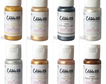 Metallic Edible Art Paint by Sweet Sticks AU