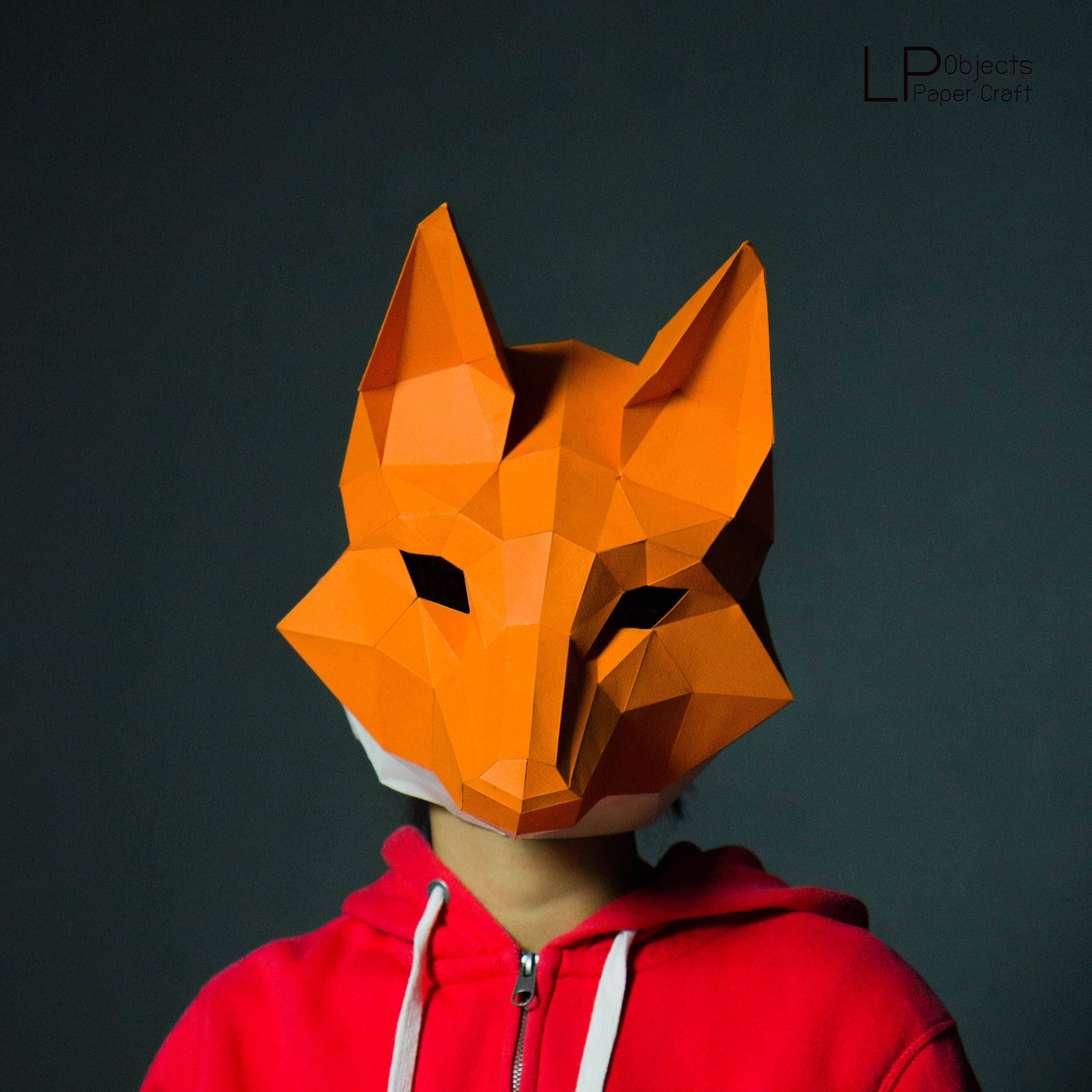 fox-mask-fox-head-papercraftdiy-new-year-mask-3d-polygon