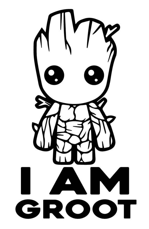 I Am Groot Decal
