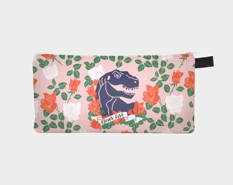 Dinosaur Pencil Case, Clever Girl Pencil Pouch, Girls Pencil Case, Pink Pencil Bag, Floral Pencil Case, Cool Pencil Case, School Supplies