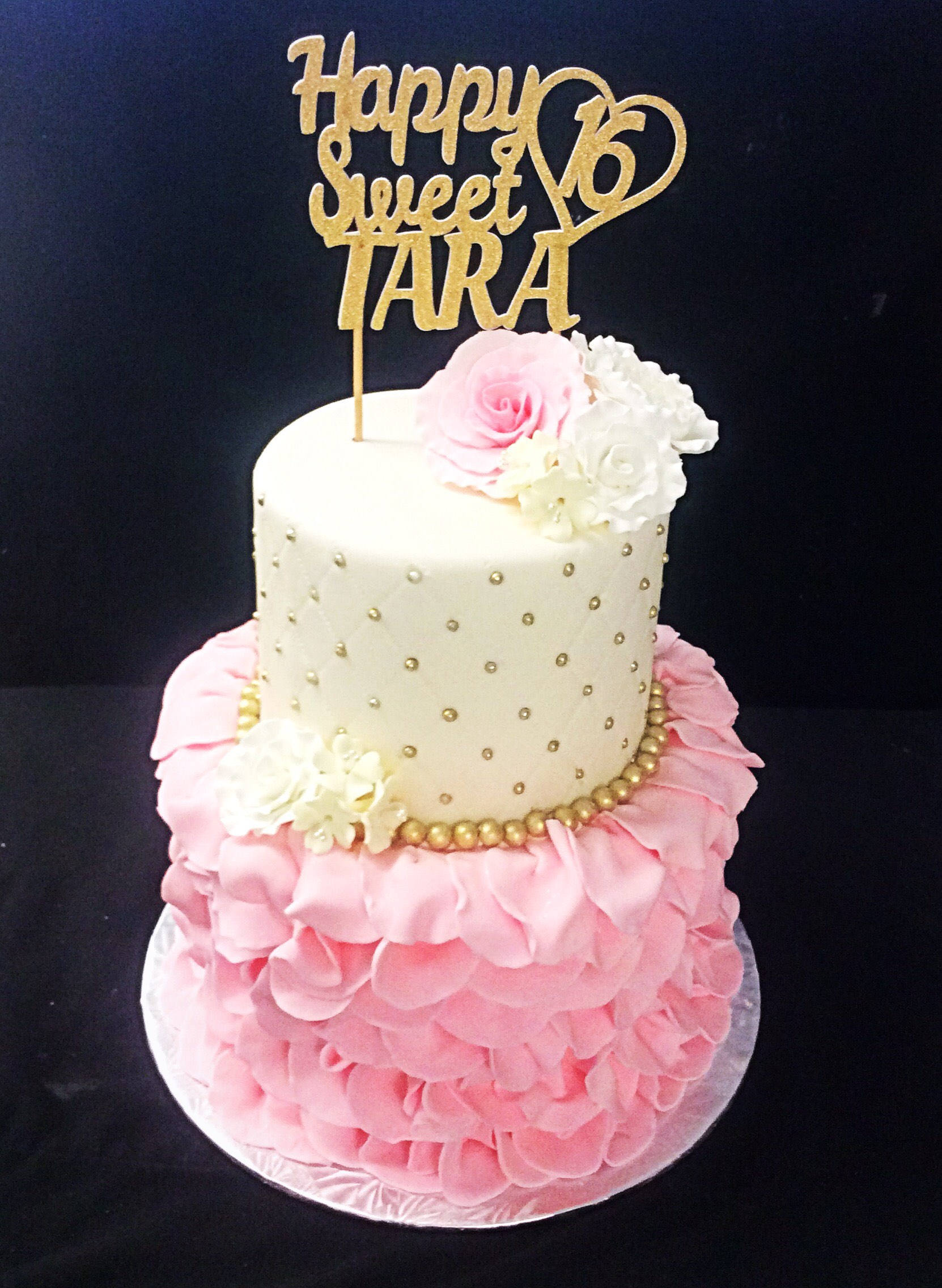 Download Happy Sweet 16 Custom Name Cake Topper/ Sweet 16 Birthday