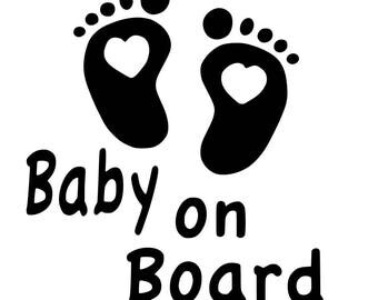 Baby Feet Decal 