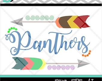 Panthers Arrow svg, Design Studio, Panthers Saying svg, Quote svg, Files for cricut, Cricut Files svg, Clipart svg, Digital Dowload