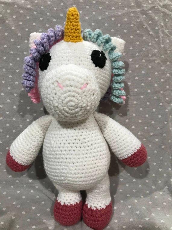 rainbow unicorn doll