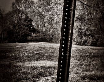 Industrial Post Photograph