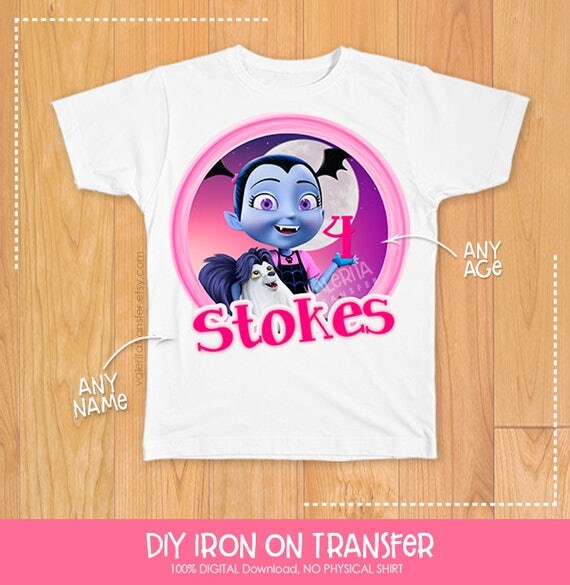 vampirina family birthday shirts