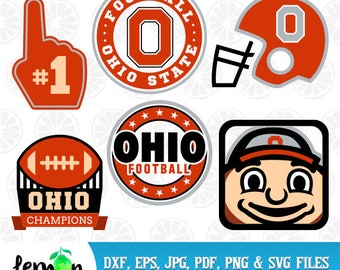 Football Ohio State SVG, Ohio Champions, Ohio State SVG, Buckeyes Monogram, Ohio State Buckeyes SVG, University, Instant Download, 69