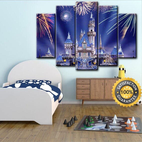 Disneyland Disney canvas Disney Canvas Art The Walt Disney
