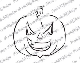 Halloween Pumpkin Svg, Pumpkin Faces Svg, Pumpkin Svg, Halloween Svg, Pumpkin Faces Clipart, Pumpkin Silhouette, Cricut, svg, dxf, eps, png