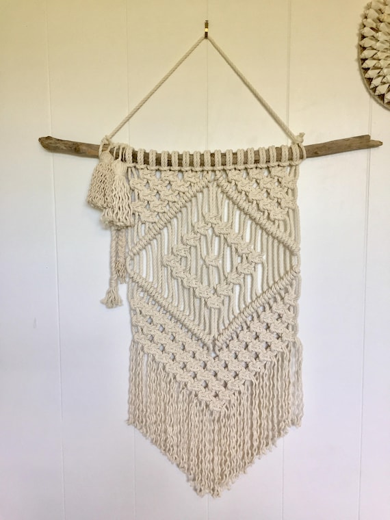 Diamond Macrame Wall Decor