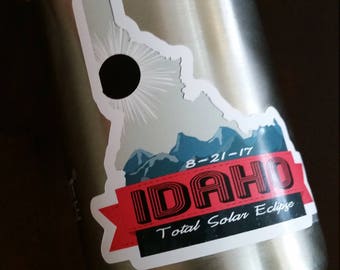 Idaho 2017 Eclipse Sticker