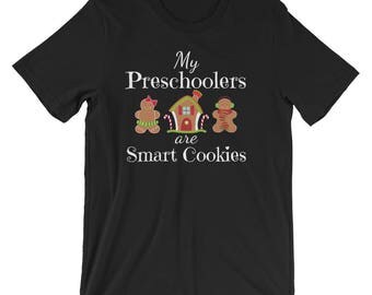 preschool teacher christmas shirts