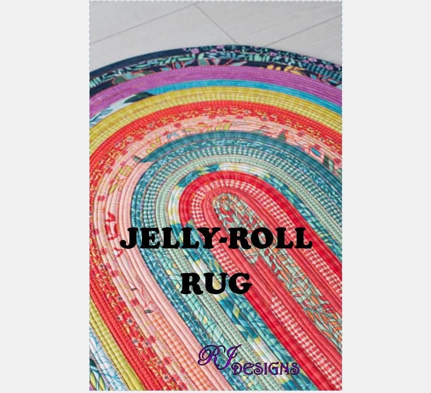 JellyRoll Rug Pattern PDF