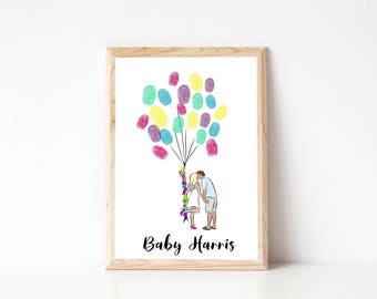 Fingerprint balloons | Etsy