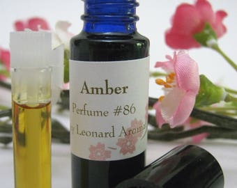 Amber Natural Perfume ! Essential Oils, Absolutes, Natural Isolates, Jojoba Oil, Fractionated Coconut Oil
