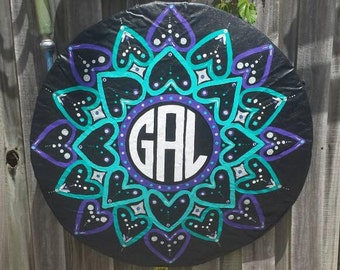 Awesome tire covers, mandalas, made to order! monogrammed, make a statement, gift for mom, jeep accessories, jeep wrangler
