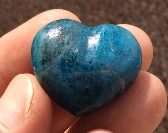 Rose Agate Heart Shaped Carved Stone