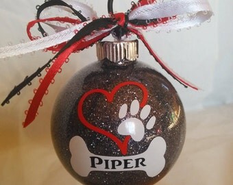 Dog Ornament, Personalized Pet, Custom Dog Ornament, Personalized Pet Ornament, Personalized Christmas Dog, Dog Christmas, Family Dog