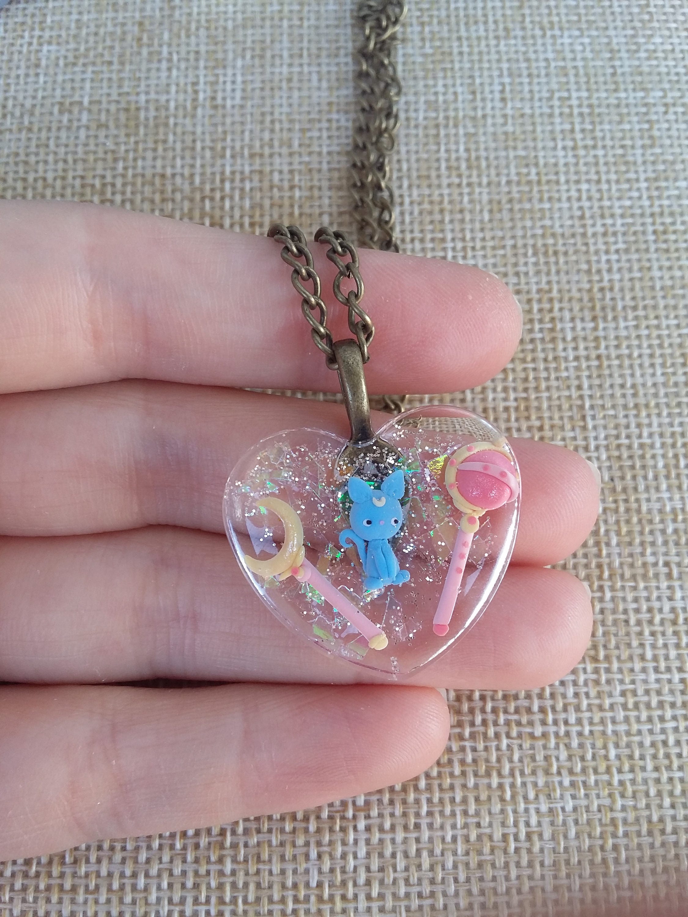 Resin necklace