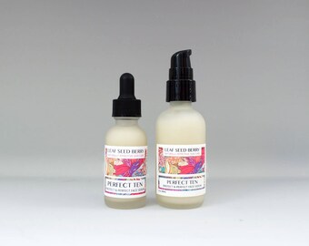 Perfect Ten Anti Aging Serum, Organic Face Serum, Vitamin C Serum, Facial Serum, Anti Wrinkle Serum, Anti-Aging Serum Natural Face Care