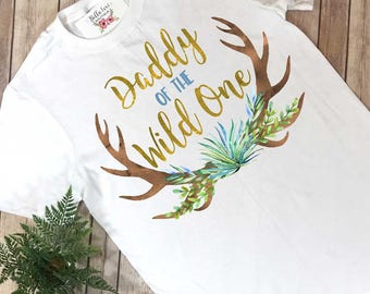 Daddy of the Wild One, Wild Things Party, Daddy and Me Outfits, Family Shirts, Wild One Party, Dad of the Wild One, First Birthday,1st bday