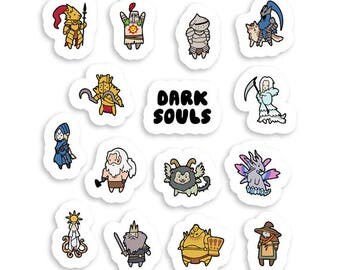 Dark Souls ~ DSIII ~ Sticker Sheet 70mm x 100mm