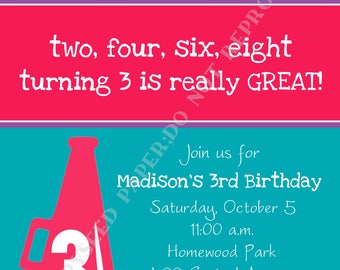 cheer invitations