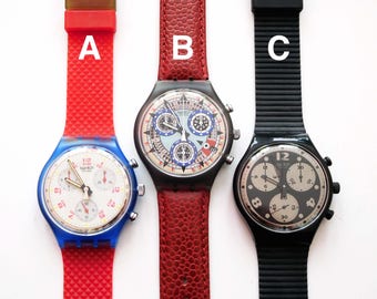 Classic 1990s Swatch Chrono watches, pick one!