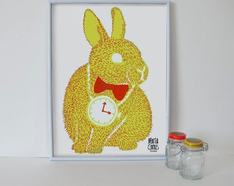 Blade Bunny Alice in the Wonderland, exclusive of Marta Comas illustration
