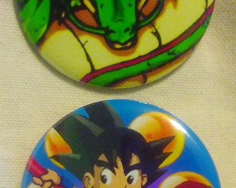 Dragon Ball (Set of 2 buttons, Pinback 2.25 inches)