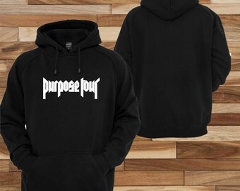 Justin bieber Purpose tour life ; sweatshirt jacket Hoodie pull over