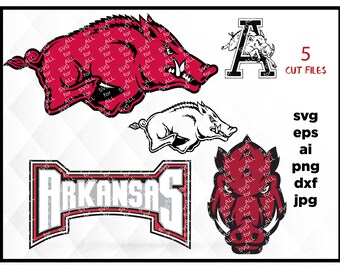 Arkansas Razorbacks Svg,Razorbacks Svg,University of Arkansas,Hogs Svg,Arkansas university,Razorbacks hogs,Shirt,Decal,Glass,Silhouette
