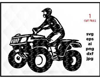 ATV SVG File,Quad SVG,Off Road svg,Razor svg-Cutting Template-Vector Clip Art for Commercial & Personal Use-Cricut,Cameo,Silhouette,Vinyl
