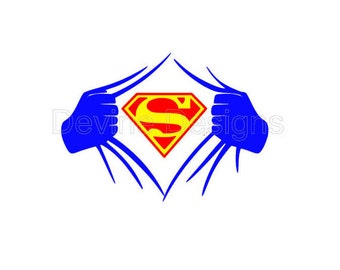 Download Superman shirt | Etsy