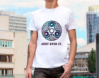 Spinner fidget Pinterest shirt Fidget toy Internet shirt Tumblr fashion Insta Trendy tee Weekend shirt Hand spinner Fidget spinner YP140