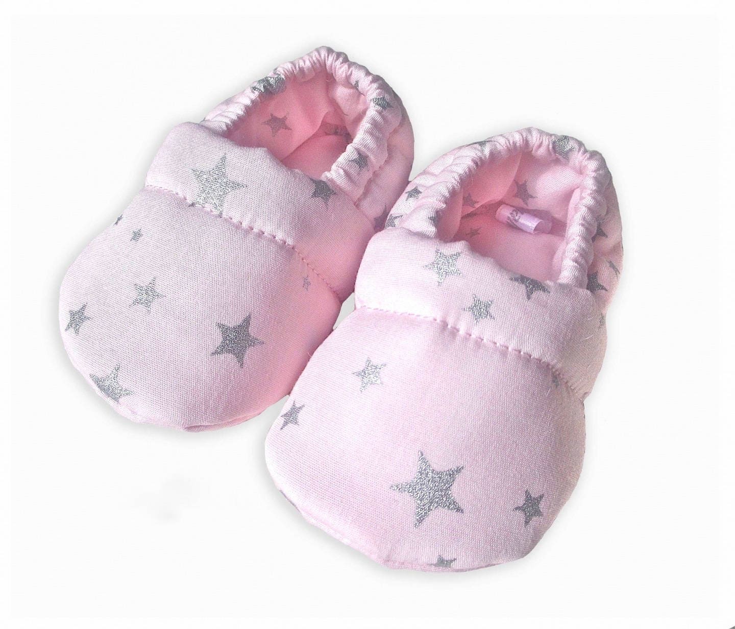 chausson rose bebe