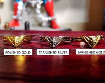 Custom Wonder Woman Movie Tiara Ring